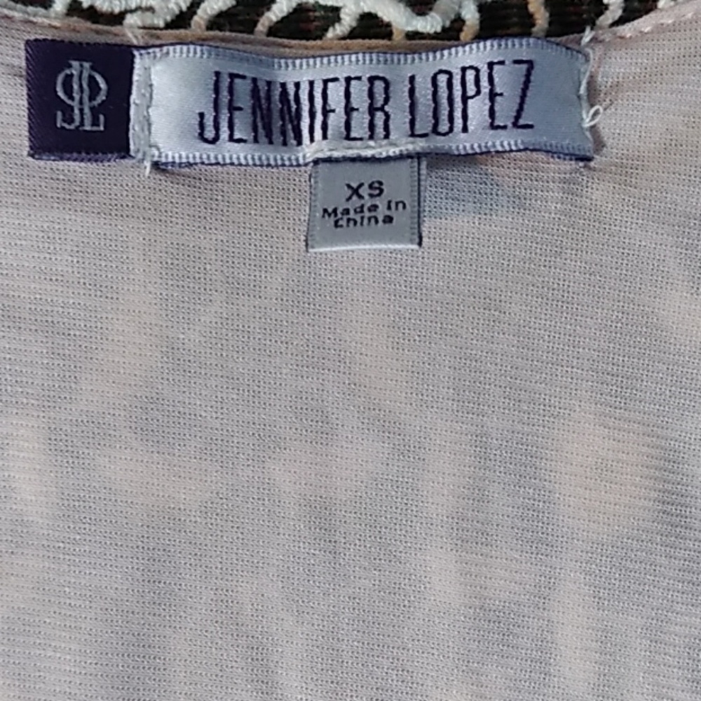 Jennifer Lopez crochet shift dress size S - Picture 4 of 5